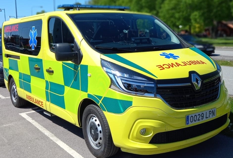 Ambulance  repatriation, Spain  UK